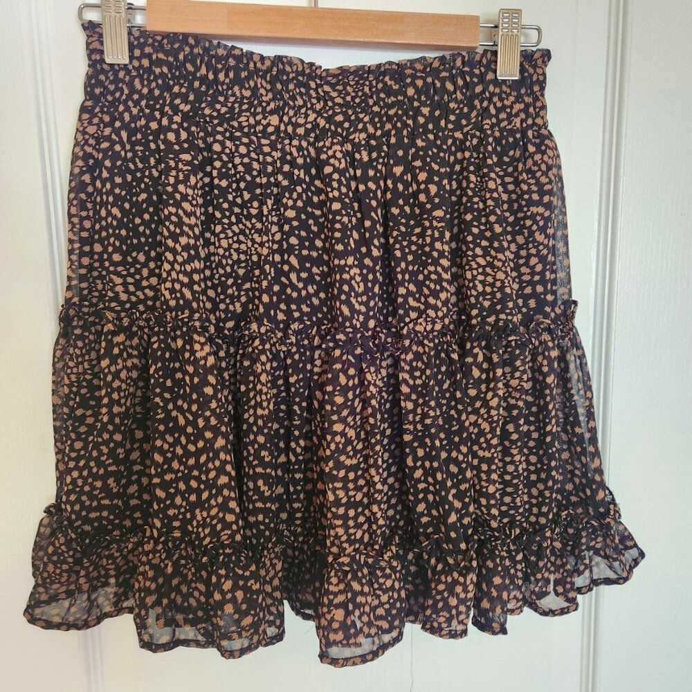 Newbury Kustom Leopard print Mini skirt